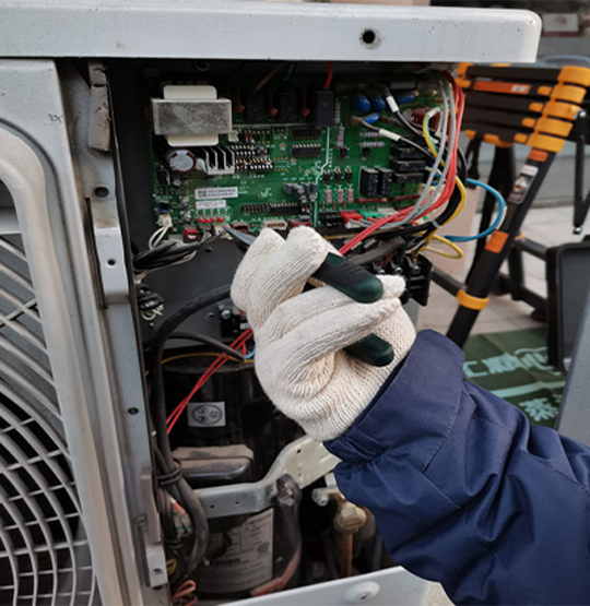  巴宜维修空调不制热